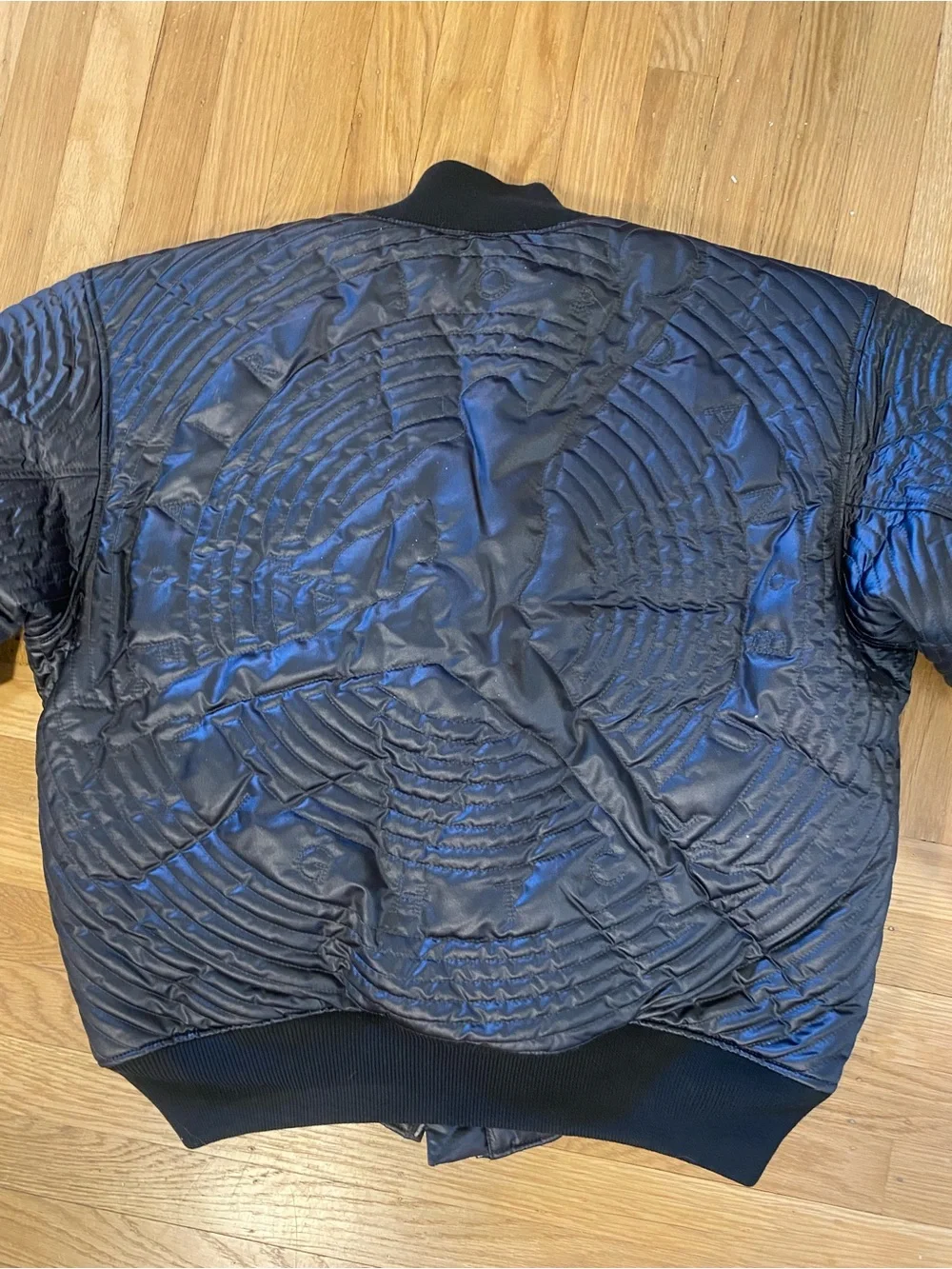 NWT Jordan Flight Varsity Quilted Bomber Jacket Men’s Black